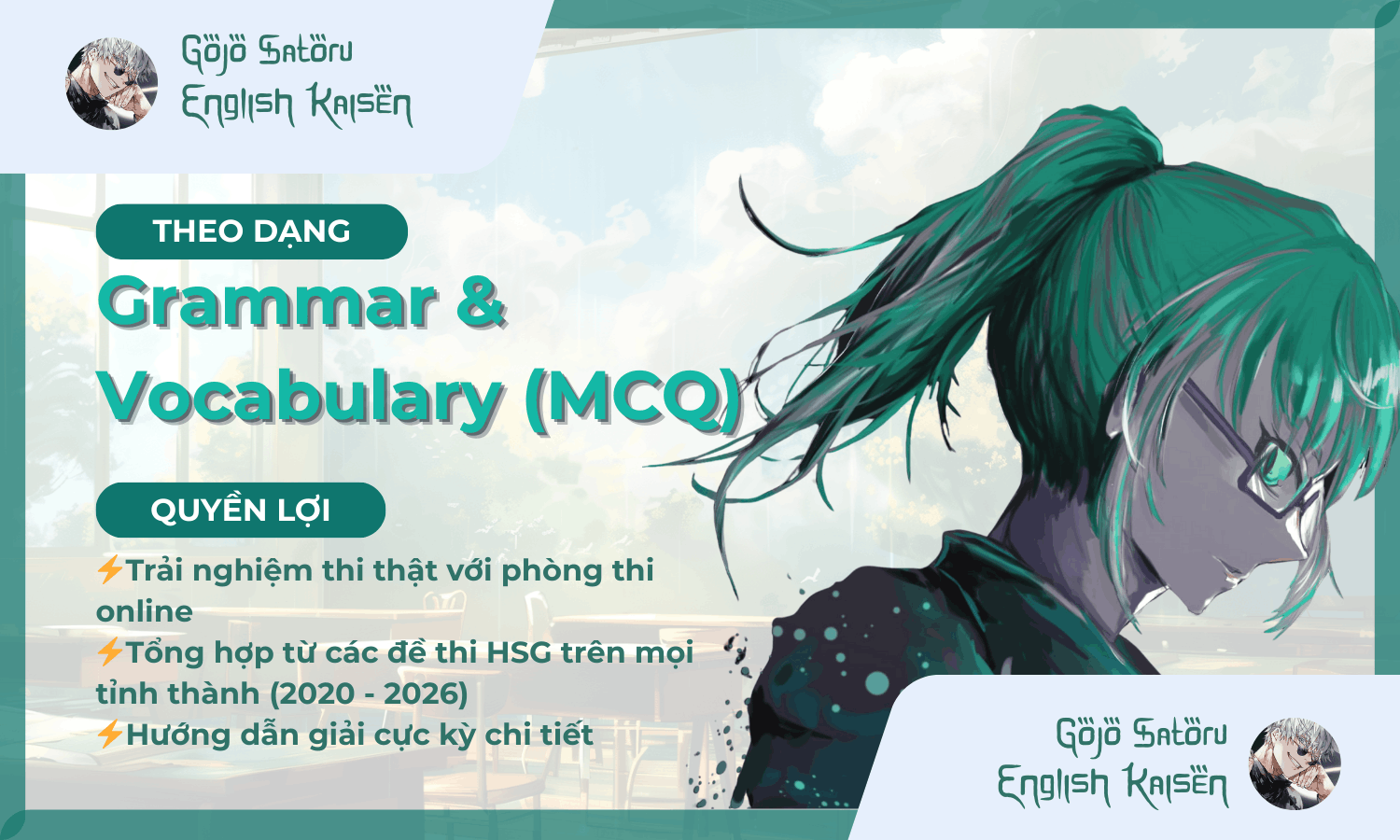 Grammar & Vocabulary (MCQ)
