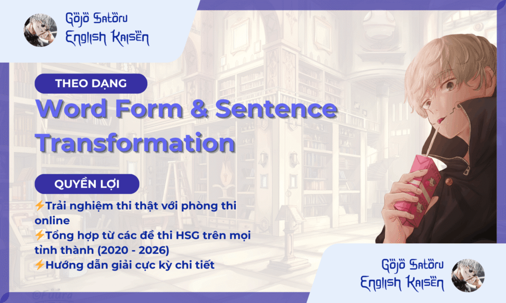 Word Form & Sentence Transformation